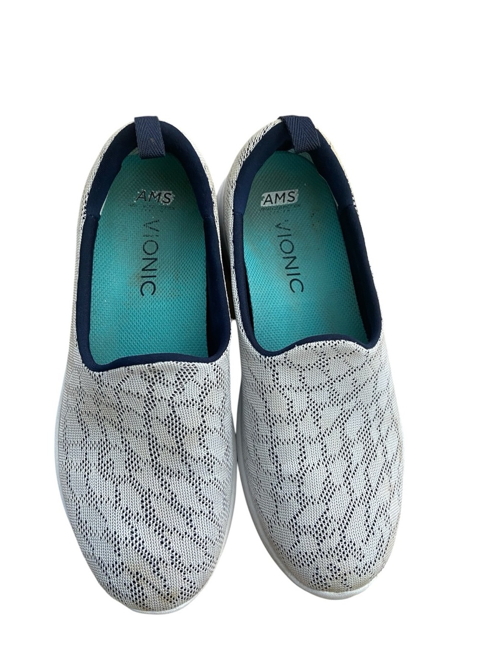 Vionic Hydra AMS white orthotic slip-on sneakers ❤️ SZ 8